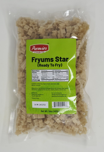 [DPRM:PPF:70011F1] - Fryums Star Plain - [400g]