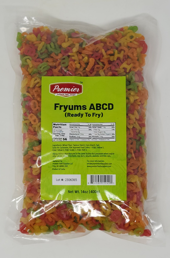 [DPRM:PPF:70011F6] - Fryums Abcd Color - [400g]