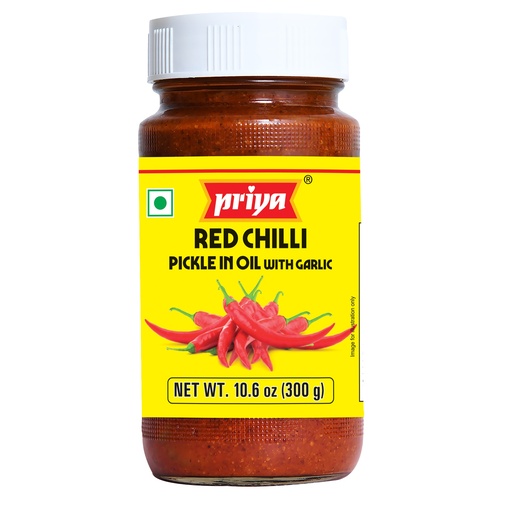 [DPRY:PKL:67506R1W] - Red Chilli Pickle W/ Garlic - [300g]