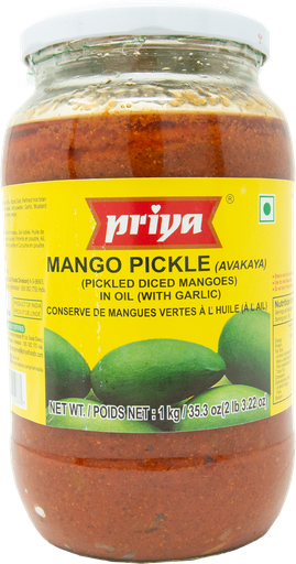 [DPRY:PKL:67507M1W] Mango(Avakaya) Pickles-W/ Garlic