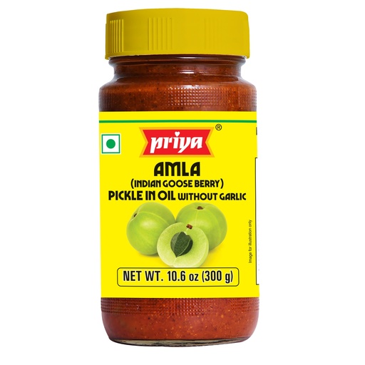 [DPRY:PKL:67508A1X] - Amla Pickle W/O Garlic - [300g]
