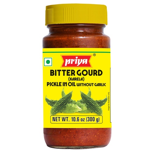 [DPRY:PKL:67508B1X] Bitter Gourd Pickle W/O Garlic