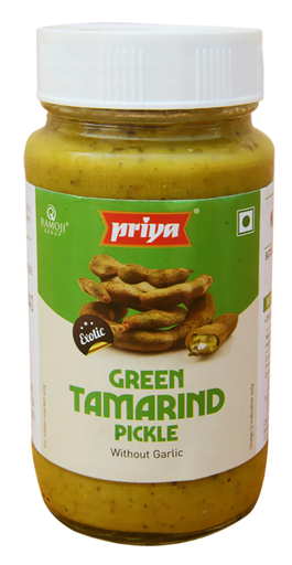 [DPRY:PKL:67508G7X] - Green Tamarind Pickle W/O Garlic - [300g]