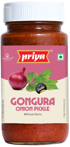 [DPRY:PKL:67508O1X] Gongura Onion Pickle W/Ogarlic