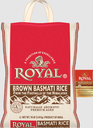 [DRYL:RIC:73502B5] - Brown Basmati Rice Jute - [10lb]