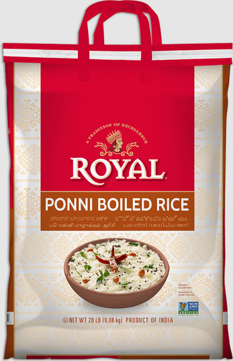 [DRYL:RIC:73506P1] Royal Ponni Boiled Rice