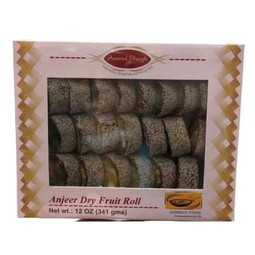 [FADB:SWT:10301A1] - Anjeer Dry Fruit Roll - [341g]