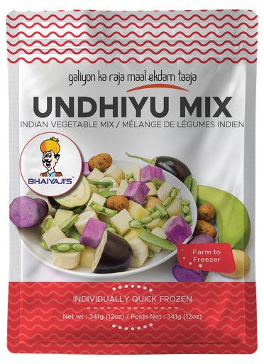 [FBYJ:VEG:15101U1] - V18 Undhiu Mix (Guj. Mixed Veg) - [341g]