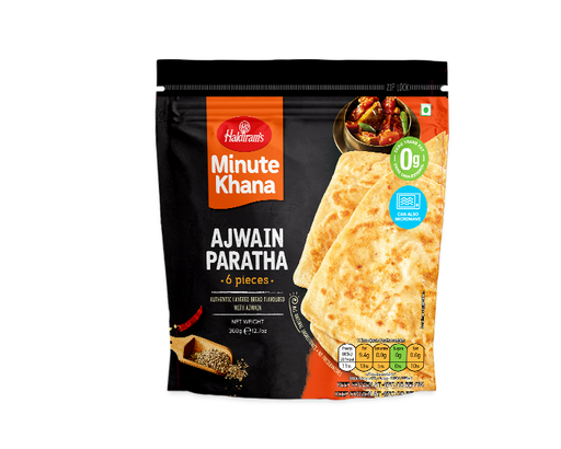 [FHLD:BRD:40011A1] - Ajwain Paratha - [360g (6pcsx60g/pc)]