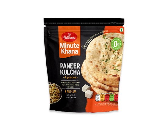 [FHLD:BRD:40015P1] - Paneer Kulcha - [320g (4pcsx80g/pc)]