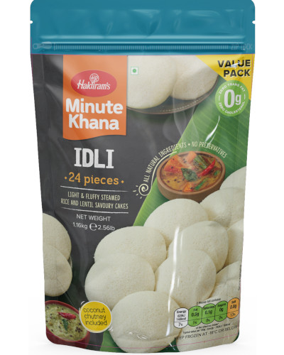 [FHLD:RTE:40045I1] - VPK Idli With Chutney - [1.16kg (24pcsx50g/pc)]