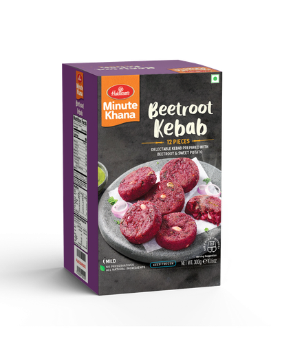 [FHLD:SNK:40020K7] - Beetroot Kebab - [300g (12pcsx25g/pc)]