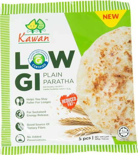 [FKWN:BRD:49311P3] - Paratha Low Gi - [65g (5pcsx13g/pc)]