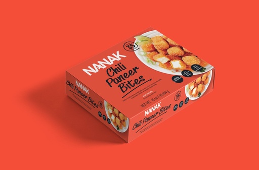 [FNNK:RTE:62506P3] - Chilli Paneer Bites - [454g (35pcsx12g/pc)]