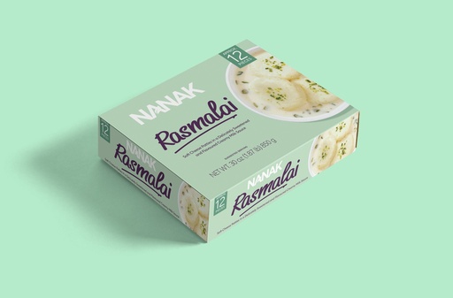 [FNNK:SWT:62510R3] - Rasmalai - [850g (12pcsx70g/pc)]