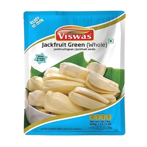 [FVWS:VEG:87505J1] - Green Jack Fruit (Whole) - [400g]