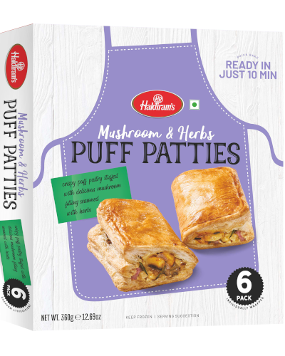 [FHLD:SNK:40022P3:Old] - Mushroom & Herb Patties - [360g (6pcsx60g/pc)]