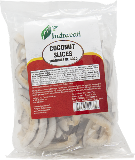 [DIND:NUT:42315C7] - Coconut Slices - [200g]