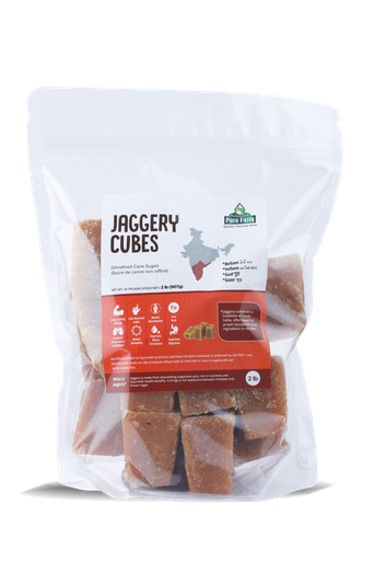 [DPFT:JGY:70108J11] - J35 - Anakapalle Jaggery Squares in pouch - [2lb]
