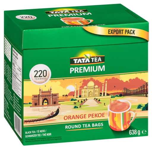 [DTAT:TEA:81311T4] - Premium Orange Pekoe Round Tea bags - [638g (220pcsx2/pc)]