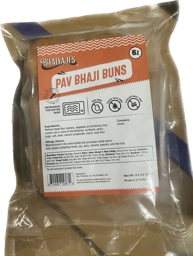 [FBYJ:BRD:15106P1] PB1 Pav Bhaji(Bombay Pav) Buns (India - Inst Pack)