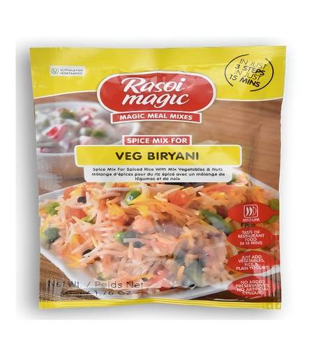 [DRSM:MSL:73611V1] Veg Biryani