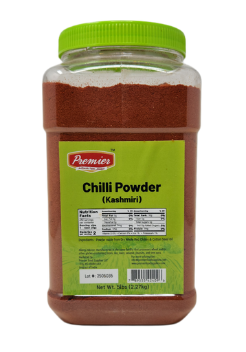 [DPRM:SPP:70015R111] - Red Chilli Powder (Jar) (Kashmiri) - [5lb]
