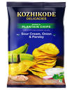 [DKZK:CHP:49801B4] Banana Chips Sour cream and Onion