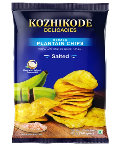 [DKZK:CHP:49801B3] Banana Chips Salted (Coconut Oil)