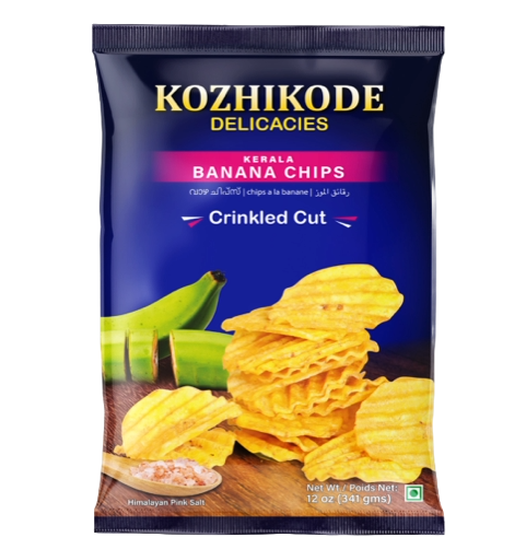 [DKZK:CHP:49801B1] Banana Chips Cinkle Cut