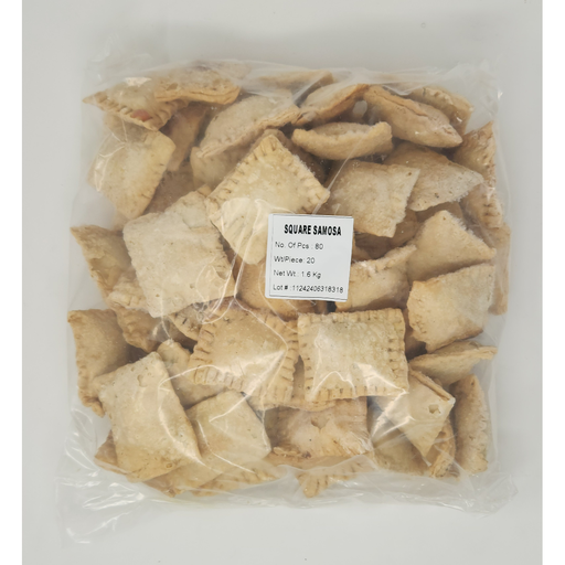 [FARF:SNK:11205S11] - VPK Square Samosa - [1.6kg (80pcsx20g/pc)]