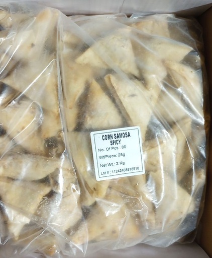[FARF:RTE:11201S20] R45 VPK Corn Samosa (Spicy)