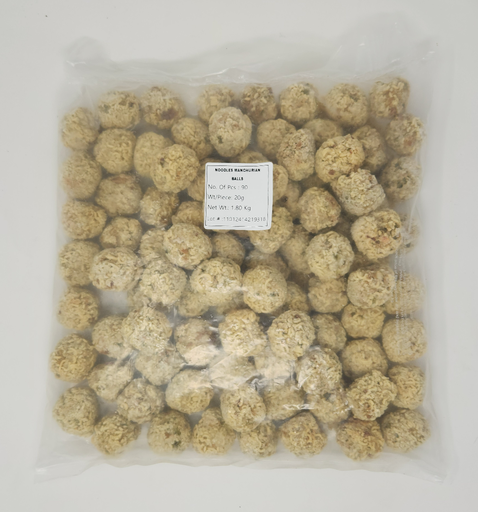 [FARF:RTE:11201M2] - VPK Noodles Manchurian Balls - [1.8kg (90pcsx20g/pc)]