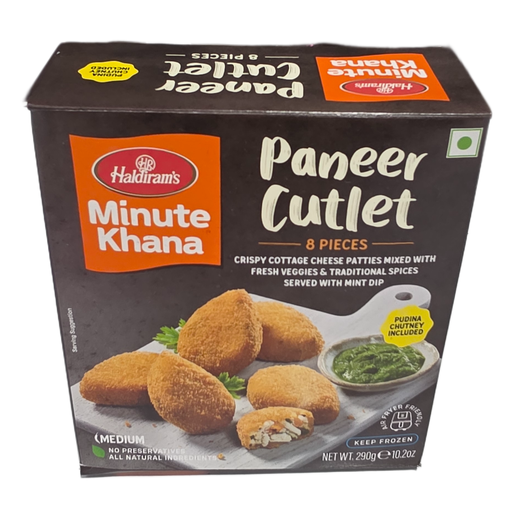 [FHLD:SNK:40020C6] Paneer Cutlet W/Chutney