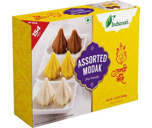 [FIND:SWT:42323M1] - S78 VPK Assorted Modak Small - [1.848kg (154pcsx12g/pc)]