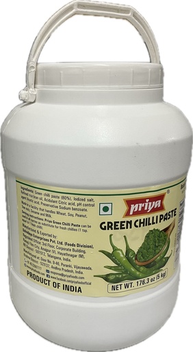 [DPRY:PST:67509G6] Green Chilli Paste