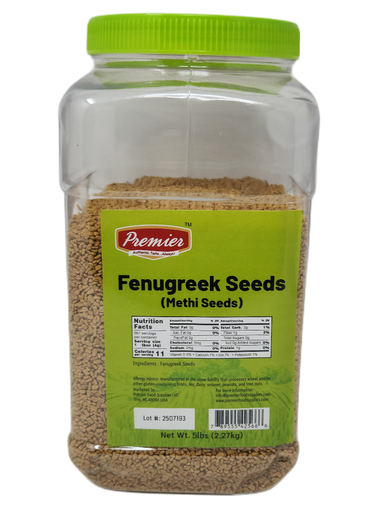 [DPRM:SPW:70016F31] - Fenugreek Seeds (Jar) - [5lb]