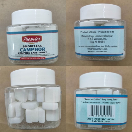 [DPRM:PJA:70008C21] - Camphor Smokeless Jar - [100g]