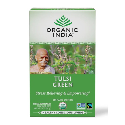 [DORI:TEA:63110T5] Tulsi Green Tea