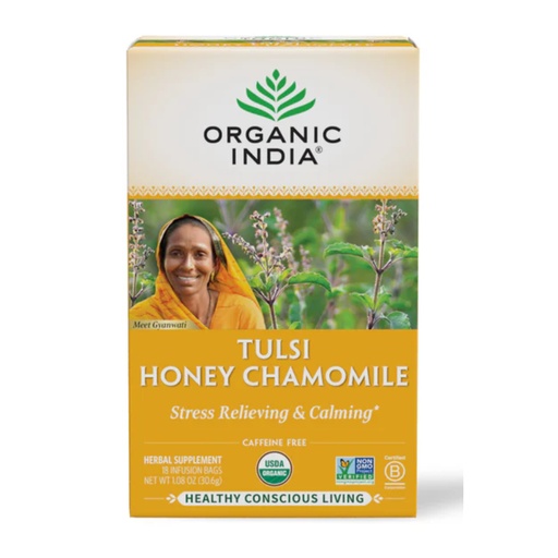 [DORI:TEA:63110T7] - Tulsi Honey Chamomile - [30.6g (18pcsx1g/pc)]