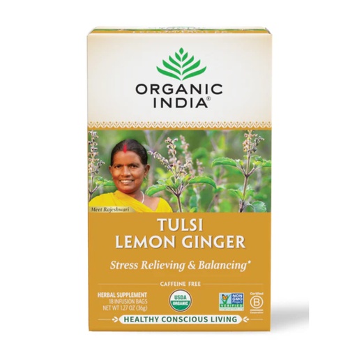 [DORI:TEA:63110T8] Tulsi Lemon Ginger