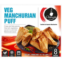 [FCHG:SNK:18201P2] - Veg Manchurian Puff - [400g (8pcsx50g/pc)]