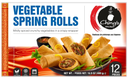 [FCHG:SNK:18201R2] - Vegetable Spring Rolls - [480g (12pcsx40g/pc)]