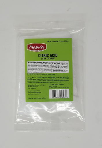 [DPRM:OTH:70007C2] - Citric Acid (Pouch) - [100g]