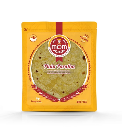 [CMOM:BRD:57901P1] - Plain Paratha - [400g (4pcsx100g/pc)]