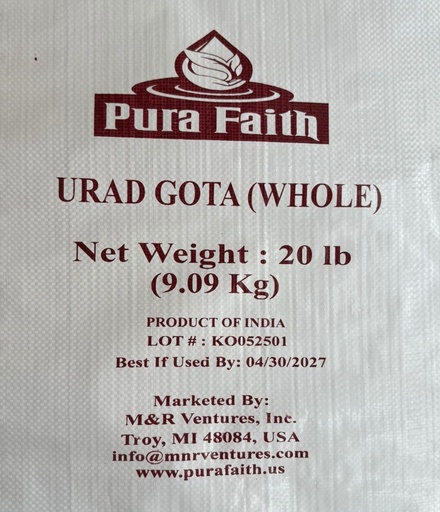 [DPFT:PLS:70116U2] - Urad Gota - [20lb]