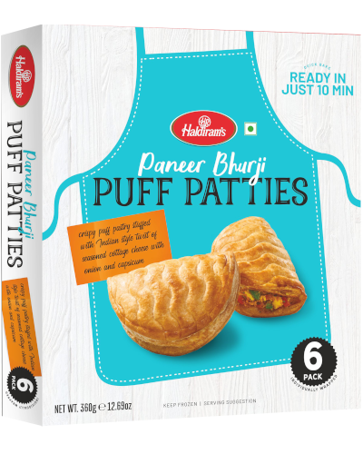 [FHLD:SNK:40022P5:New] - Paneer Bhurji Patties - [360g (6pcsx60g/pc)]