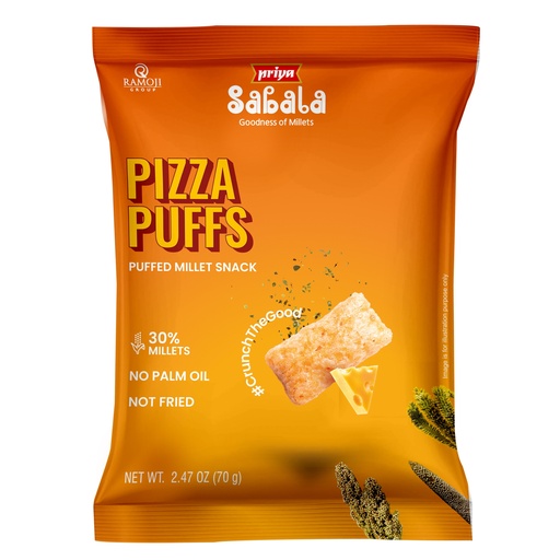 [DPRY:SNK:67619P3] - Pizza Puffs  - [70g]