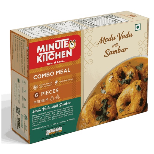 [FMIK:RTE:60205V1] Medu vada with Sambar (Combo Pack)