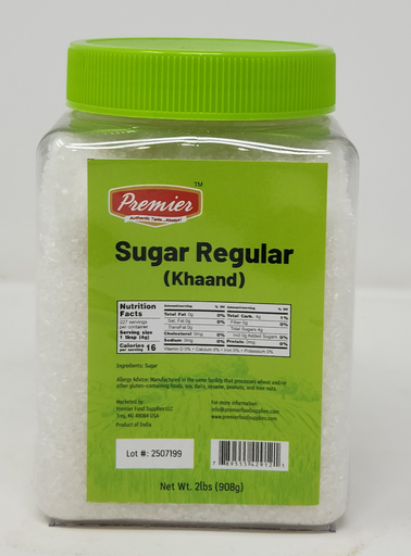 [DPRM:SGR:70016S9] - Sugar Regular (Case of 12) (Jar) - [2lb]
